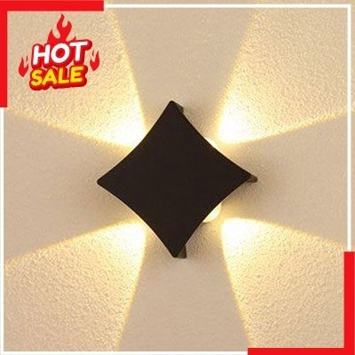 Đèn Tường Đen Vuông Chiếu Sáng Đa Chiều | TE-016 - EURO
